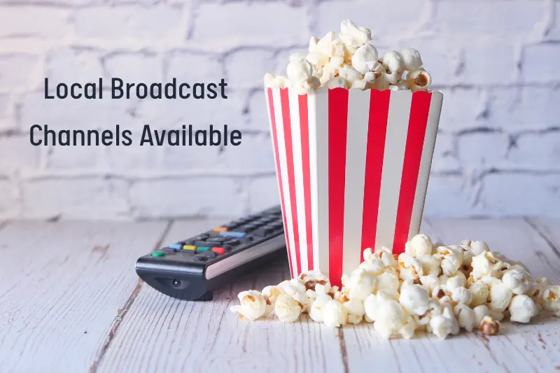 Local Broadcast Channels Available