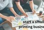 start a small printing business